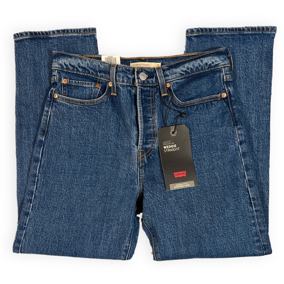 LEVI’S PREMIUM | Wedgie Straight Fit Women’s Jeans - Picture 4 of 7